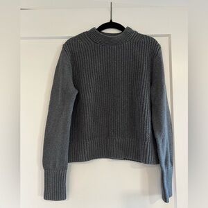 Banana Republic chunky grey crewneck - size S